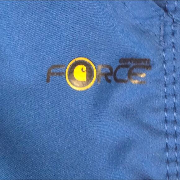 Carhartt Force Men's Blue Scrubs Medical Pants W33 L30 - Picture 2 of 11